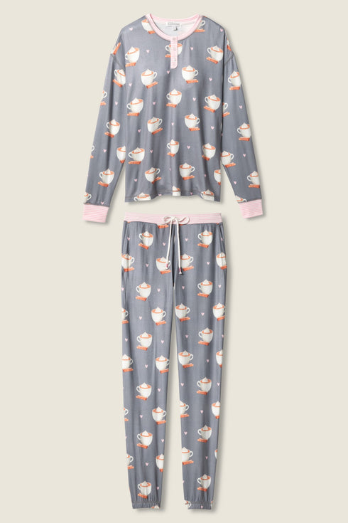 Pj Salvage Love You A Latte Set